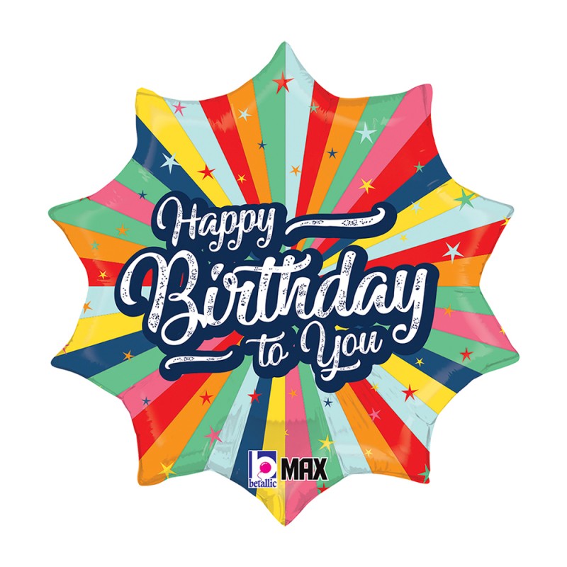 Fol. balionas "HB to you"/spalvotas (18" 46 cm.) - 1