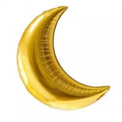 Folinis balionas "Mėnulis" / auksinis