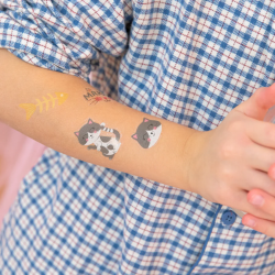 Vienkartinės tatuiruotės "Katytės" (23 vnt.) - 2