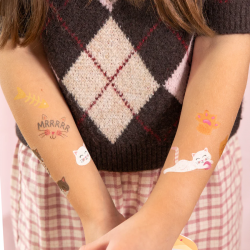 Vienkartinės tatuiruotės "Katytės" (23 vnt.) - 3