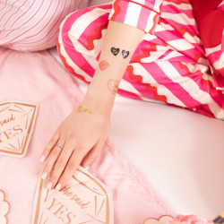 Vienkartinės tatuiruotės "Mergvakaris" (23 vnt.) - 3