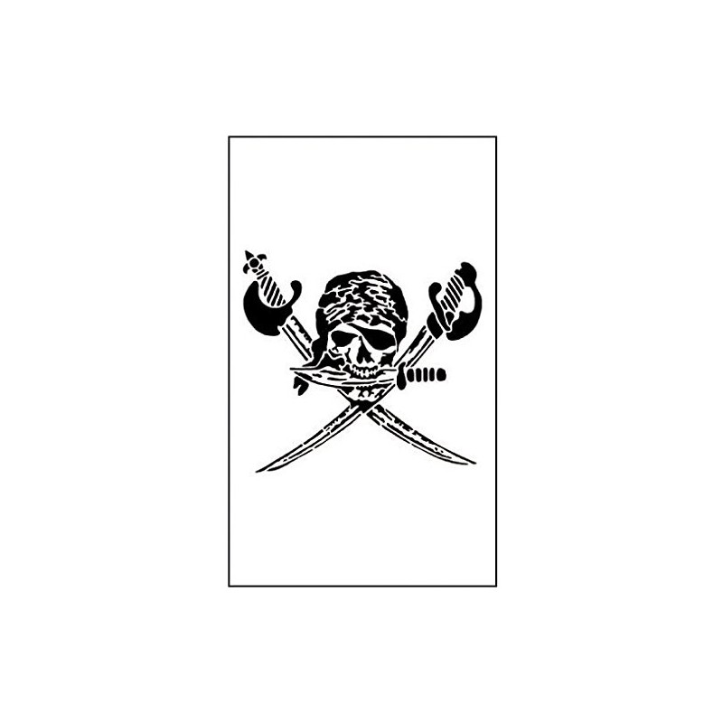 Trafaretas "Piratas" (1 vnt./6 x 5 cm.) - 1