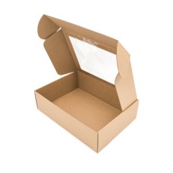 Dėžutė su langeliu / natūrali (1 vnt./305x215x85 mm.) - 2