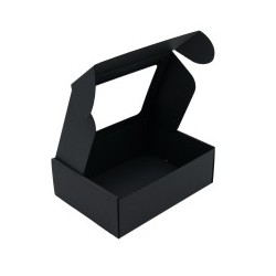 Dėžutė su langeliu / juoda (1 vnt./210x160x70 mm.) - 2