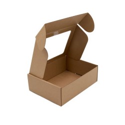 Dėžutė su langeliu / natūrali (1 vnt./210x160x70 mm.) - 2
