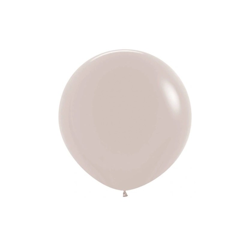 Pastelinis balionas  "White sand" (1 vnt./61 cm.) - 1