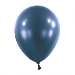 Perlamutriniai "Navy blue" balionai (50 vnt./28 cm.) - 1