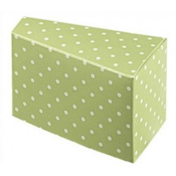 Dėžutė "Taškeliai" / žalia