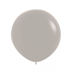 Pilkas didelis pastelinis balionas (1vnt./61 cm.) - 1