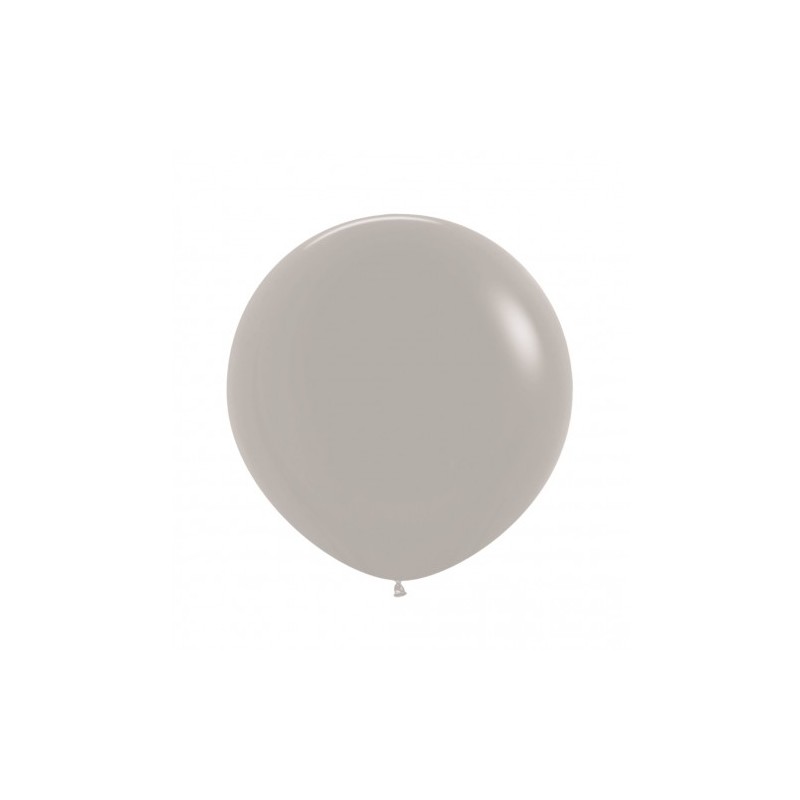 Pilkas didelis pastelinis balionas (1vnt./61 cm.) - 1