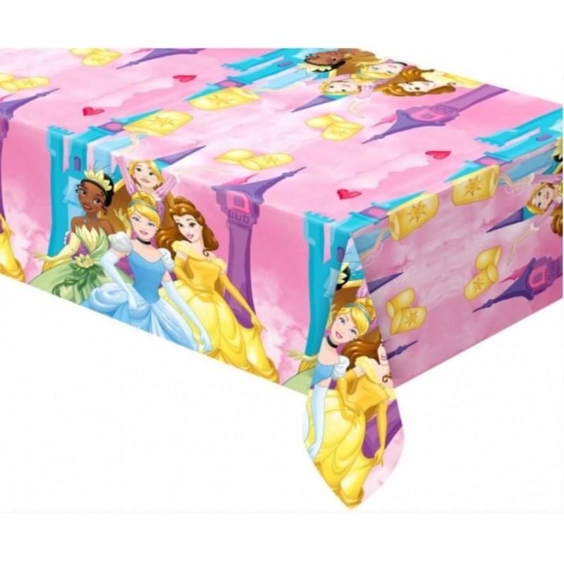 Plastikinė staltiesė "Princesės" (1.20 m x 1.80 m) - 1