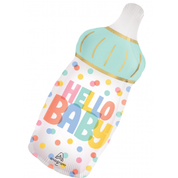 Fol. balionas "Buteliukas Hello Baby" (28" 71 cm.) - 1