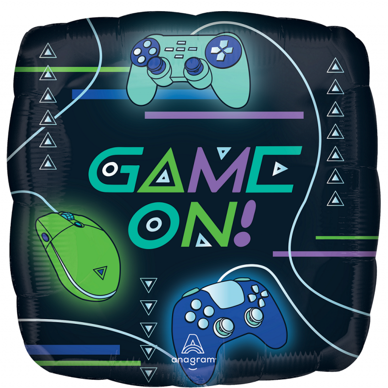 Folinis balionas"Game on!" (18" 43 cm.) - 1