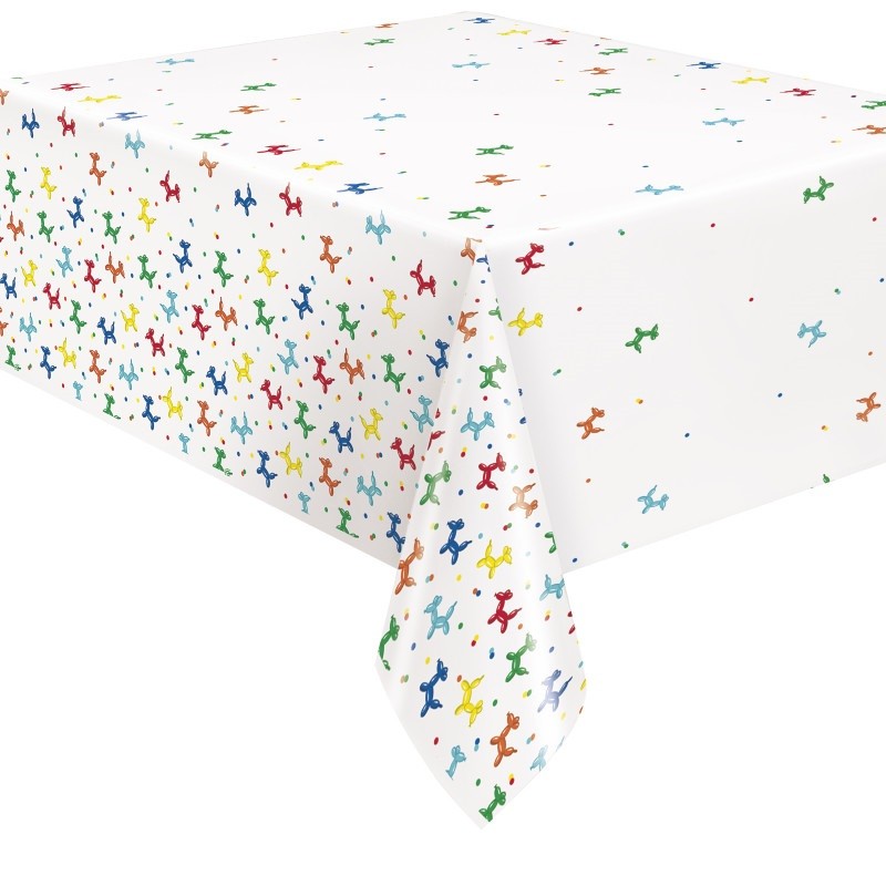 Plastikinė staltiesė "Šuniukai" (1.37 m. x 2.13 m.) - 1