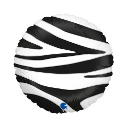 Folinis balionas/HB/Zebro raštas (18" 46 cm) - 1