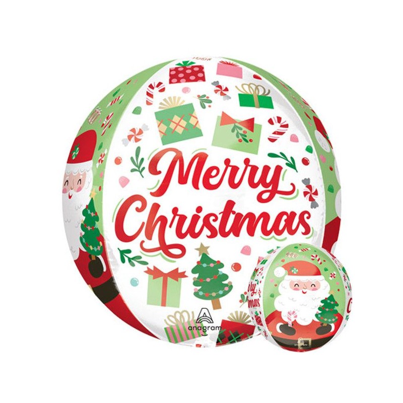 Orbz. balionas "Merry Christmas" (38 cm.) - 1