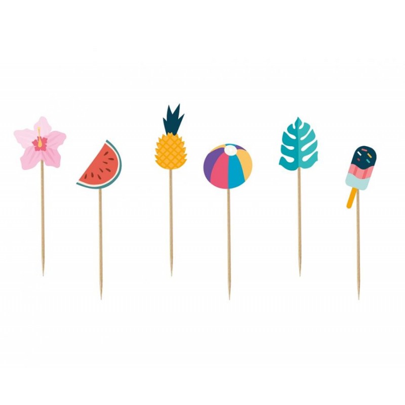 Smeigtukai "Party" (6 vnt./ +/- 13 cm.) - 1