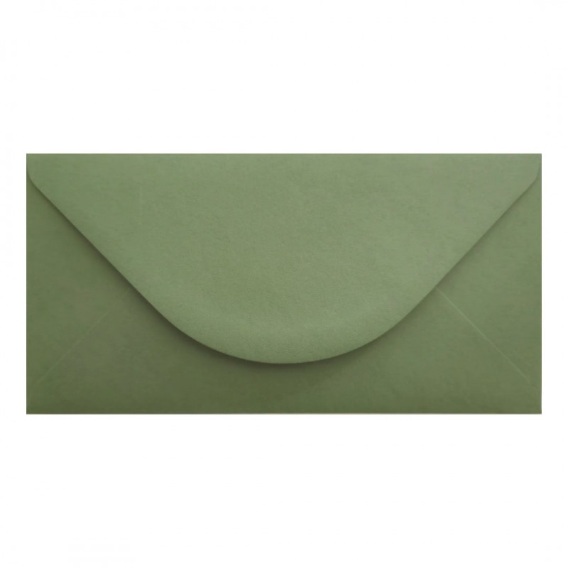 Vintažinis vokas /  žalias (1 vnt./110x220 mm) - 1