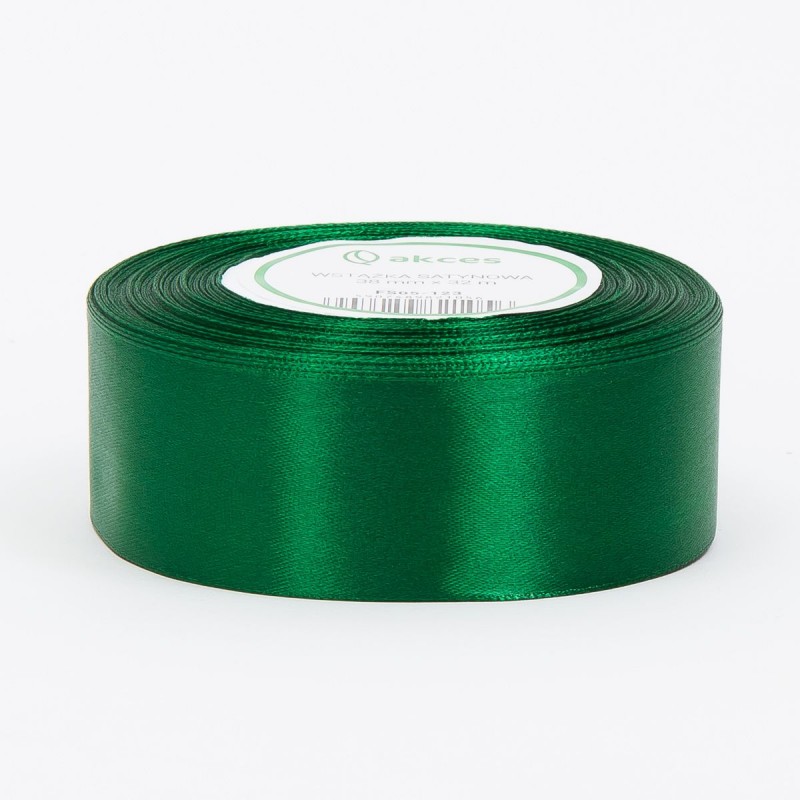 Medžiaginė juostelė / t. žalia (38 mm. x 32 m.) - 1