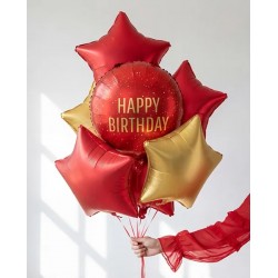 Folinis balionas "HB raudonas" (35 cm) - 2