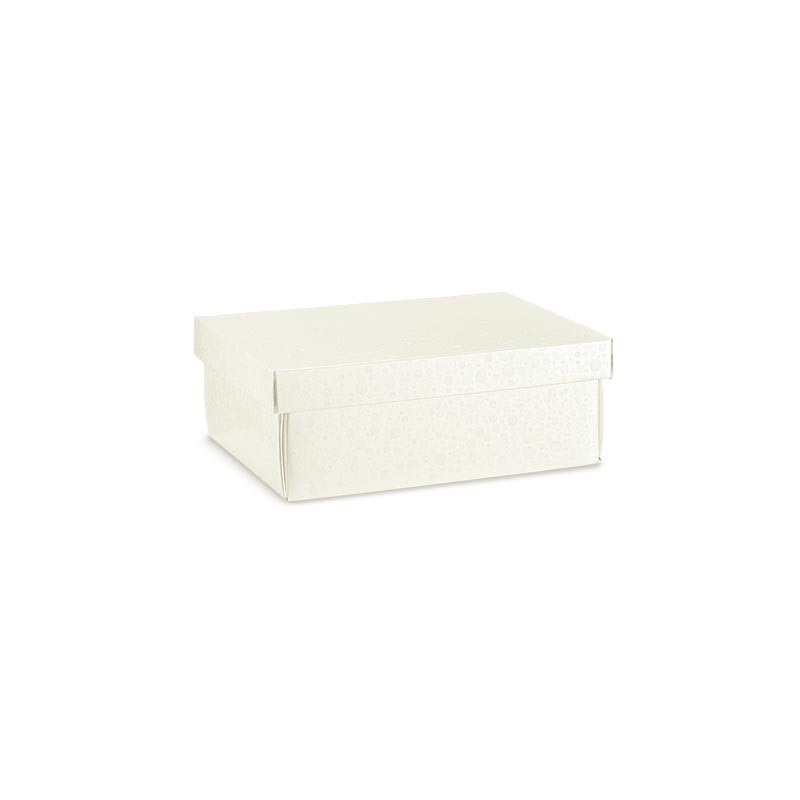 Dėžutė / balta su ornamentais (1 vnt./300x230x110 mm.) - 1