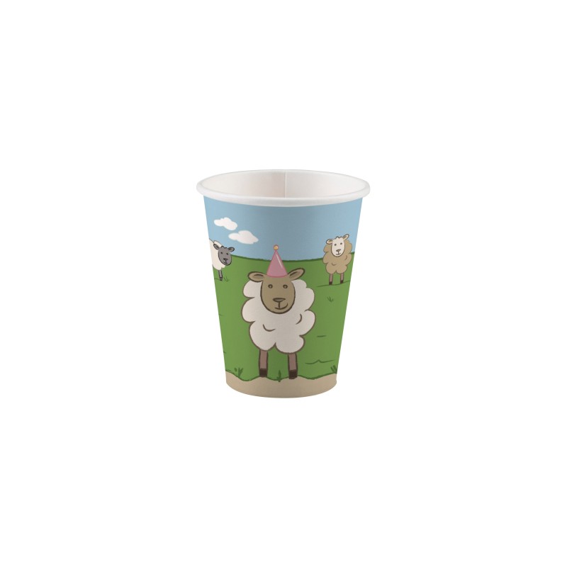 Vienk. puodeliai Ūkis (8 vnt./250 ml) - 1