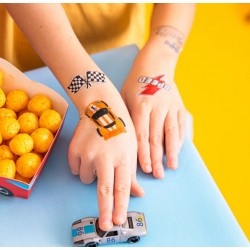 Vienkartinės tatuiruotės "Lenktynės" (14 vnt.) - 2