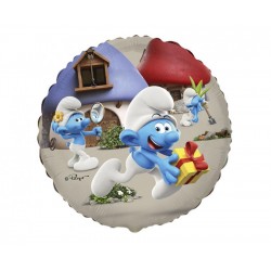 Folinis balionas "Smurfai" (17"43 cm.) - 1