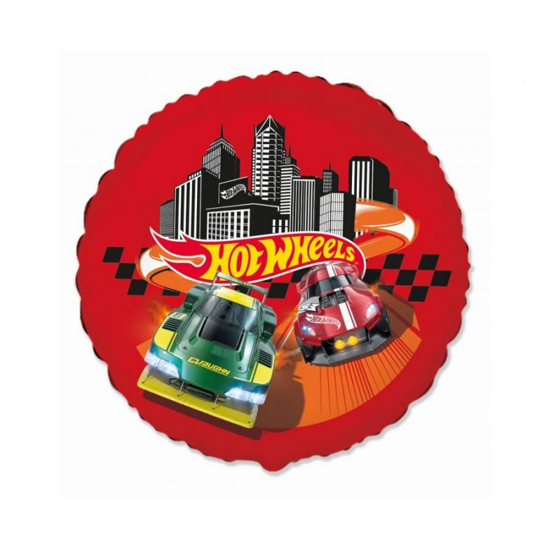 Folinis balionas "Hot Wheels" (17"43 cm.) - 1