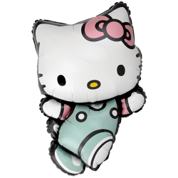 Folinis balionas "Hello Kitty" (FX24" 80x53 cm./Supakuota) - 1