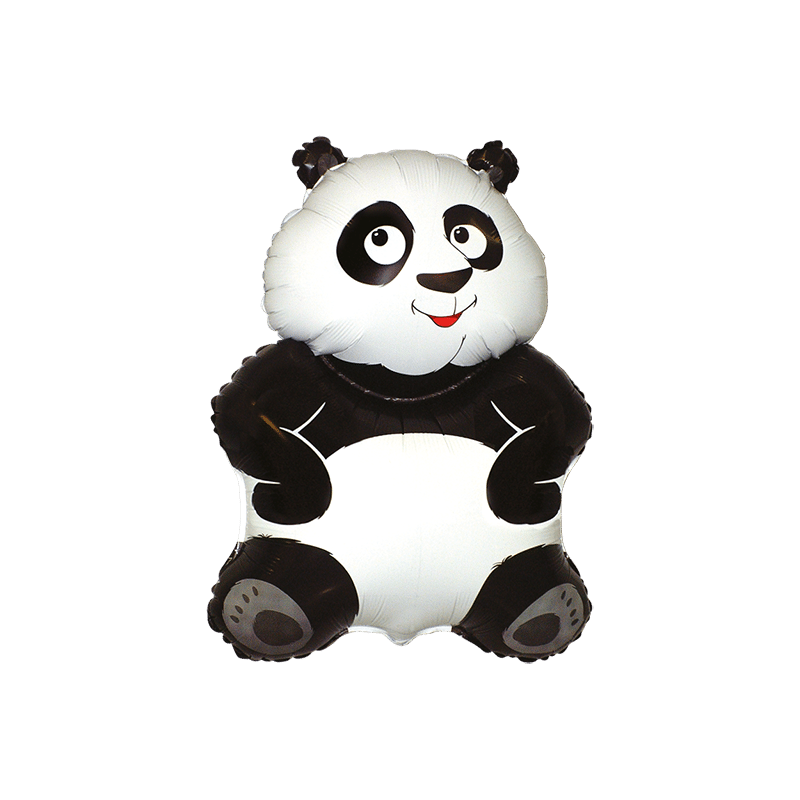 Folinis balionas "Panda" (FX24" 83x56 cm./Supakuota) - 1