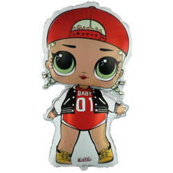 Folinis balionas "Lol Swag" (FX24" 84x47 cm./Supakuota) - 1
