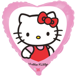 Folinis balionas "Hello kitty" (FX/18"45 cm./Supakuota) - 1