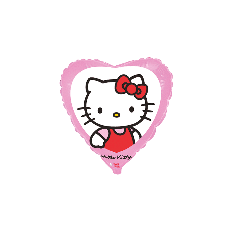 Folinis balionas "Hello kitty" (FX/18"45 cm./Supakuota) - 1