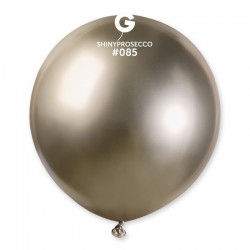 Chrome Prosecco guminiai balionai (5 vnt./48cm.) - 1