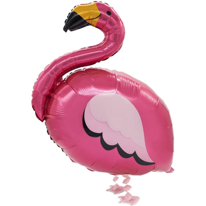 Fol. balionas "Flamingas" / vaikštukas (83 x 71 cm) - 1