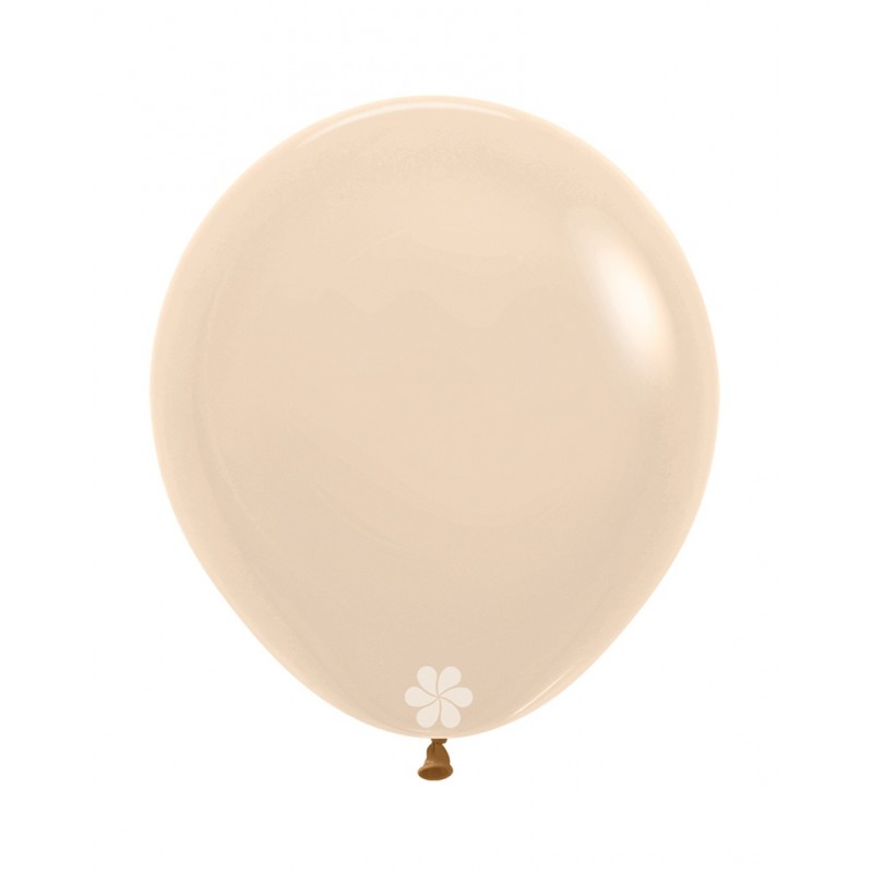 Pastelinis Nude spalvos guminis balionas (1 vnt./45 cm.) - 1
