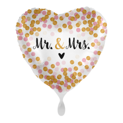 Fol. balionas "Mr and Mrs (17" 43 cm.) - 1