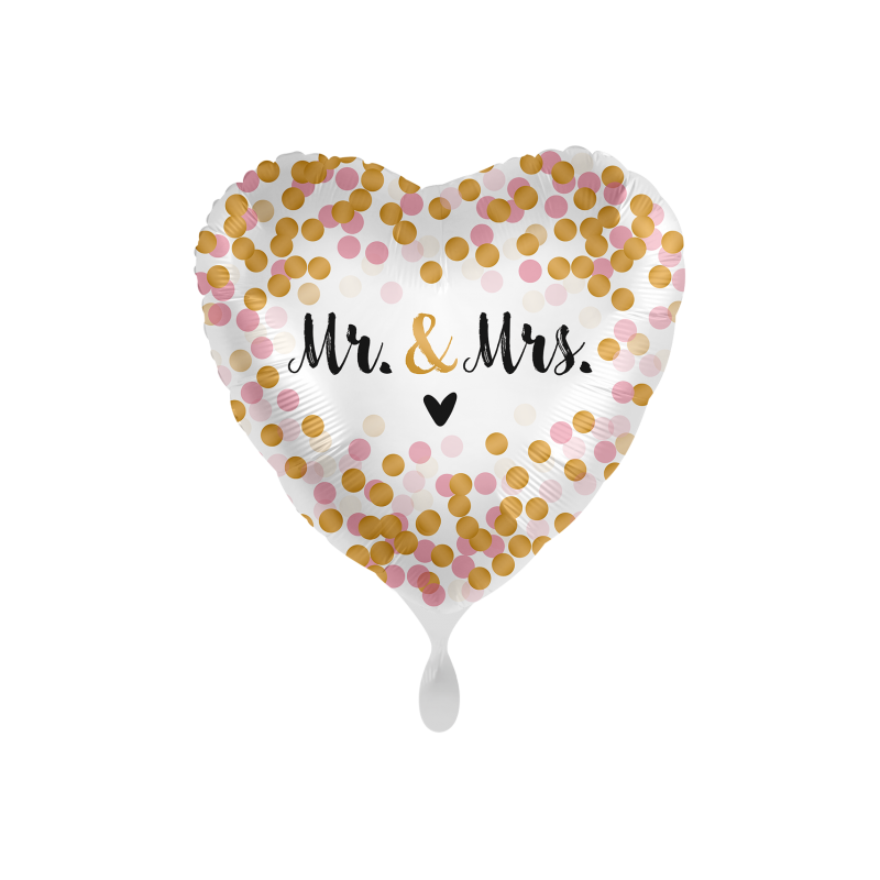Fol. balionas "Mr and Mrs (17" 43 cm.) - 1