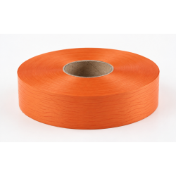 Plastikinė juostelė / oranžinė (30 mm x 45.72 m.) - 1