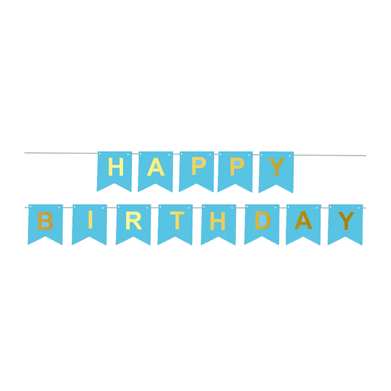 Dekoracija "Happy birthday"/melsva (5 m.) - 1