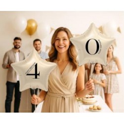 Folinis balionas "Žvaigždė 4" (18" 43 cm) - 1