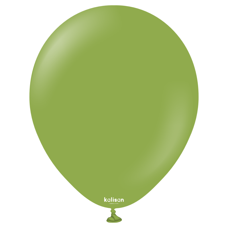 Pasteliniai balionai  "Matcha" (100 vnt./30 cm./Kalisan) - 1