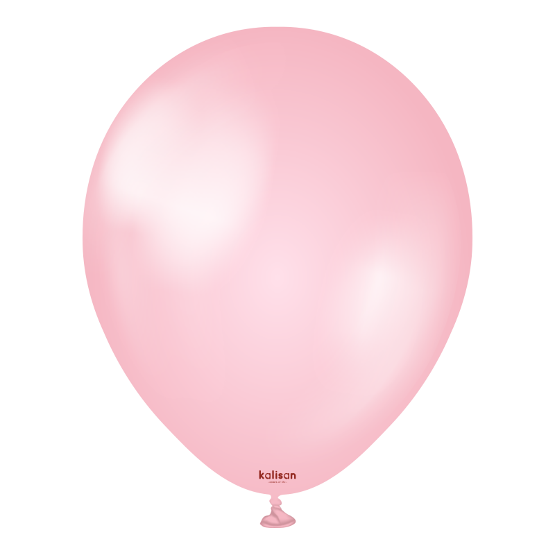 Perlamutriniai balionai  "Pink" (50 vnt./28 cm./Kalisan) - 1