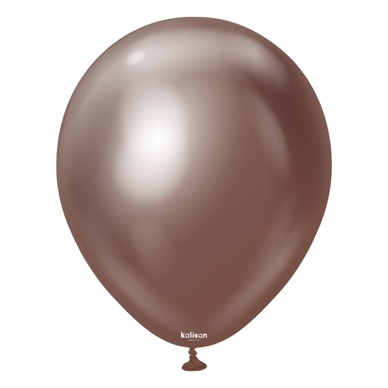 Chromo balionai  / šokoladas (50 vnt./28 cm./Kalisan) - 1