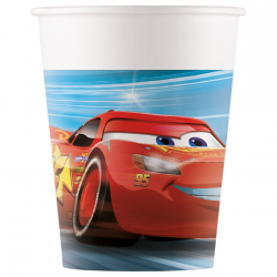 Puodeliai "Cars" (8 vnt./200 ml.) - 1