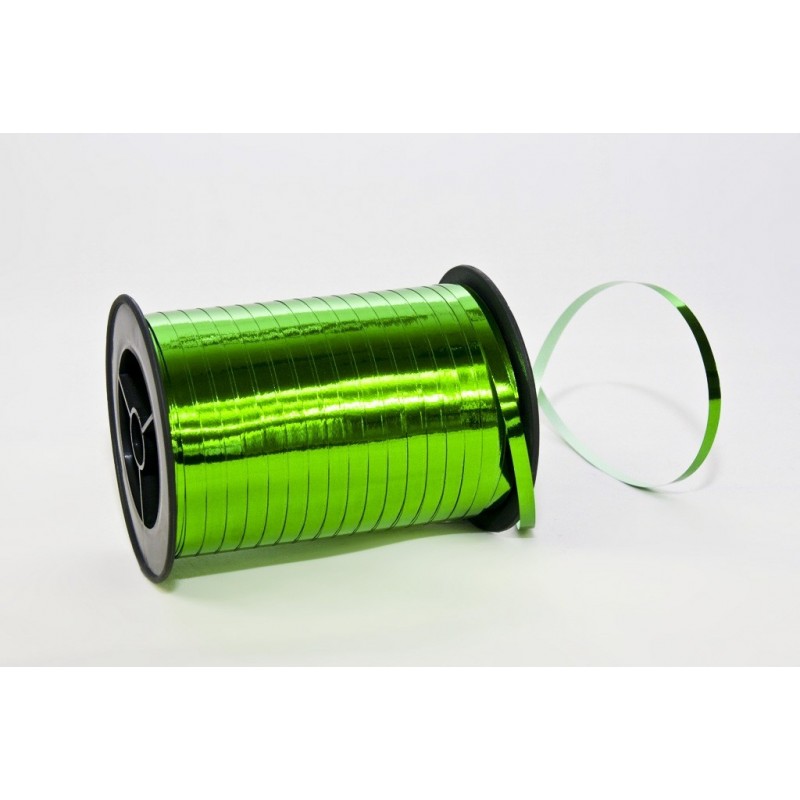 Plastikinė juostelė "Žalias blizgutis"