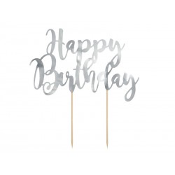 Torto dekoracija "Happy Birthday"/sidab.