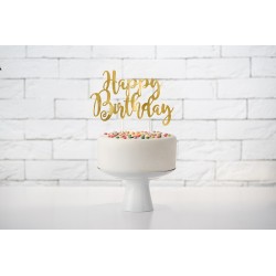 Torto dekoracija "Happy Birthday"/auks.