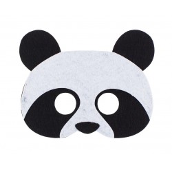 Velvetinė kaukė "Panda"